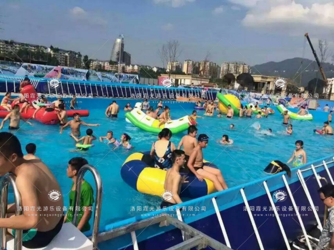 霞浦大型支架游泳池
